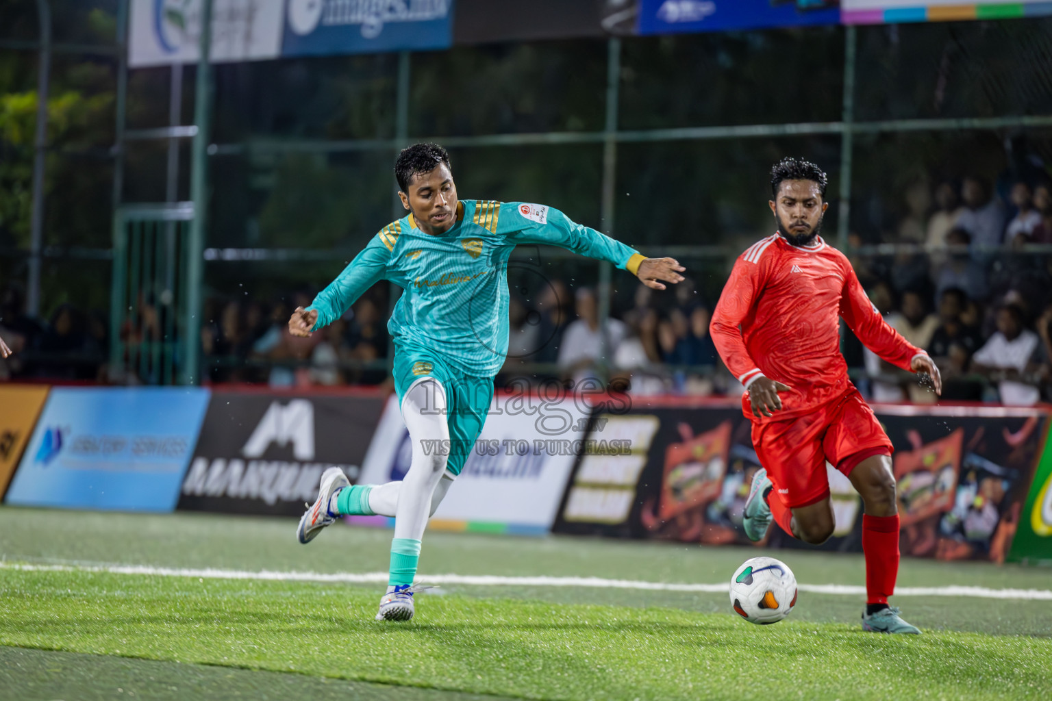 Maldivian vs Ooredoo in Club Maldives Cup 2024 held in Rehendi Futsal Ground, Hulhumale', Maldives on Thursday, 3rd October 2024.
Photos: Ismail Thoriq / images.mv