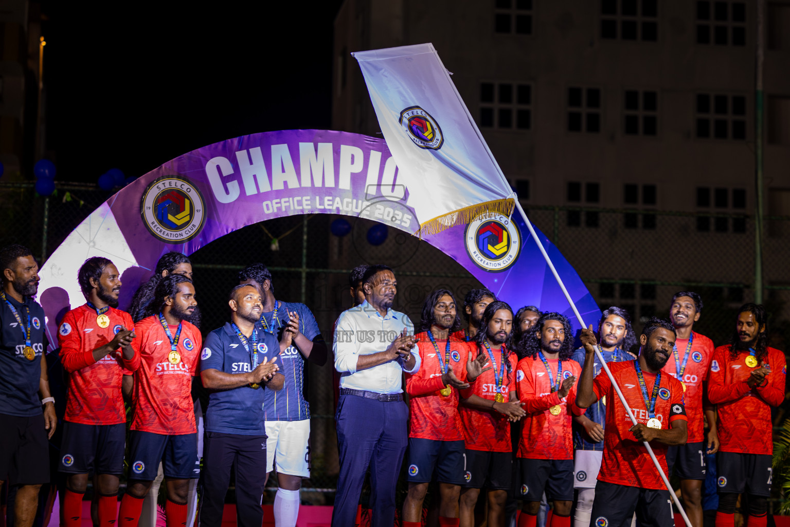 Police Club vs STELCO RC in the Final of Office League 2025 was held on Friday, 9th May 2025 in Hulhumale', Maldives. Photos: Ismail Thoriq / images.mv