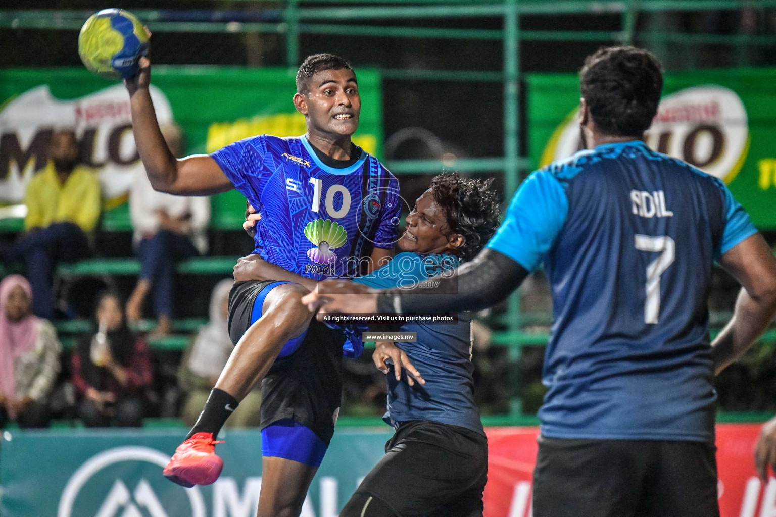 Day 6 of Milo 6th Inter Office Handball Tournament 2022 - Photos by Nausham Waheed