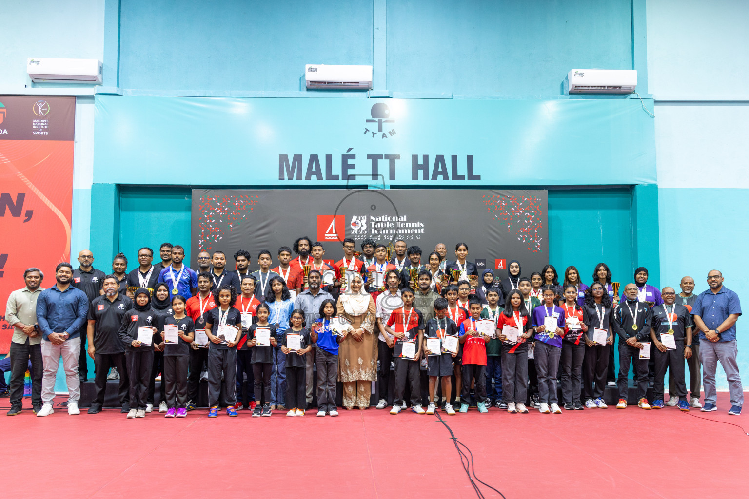 Day 6 of BML 63rd National Table Tennis Tournament 2025 was held on Saturday, 30th August 2025 in Male' TT Hall, Male', Maldives.
Photos: Ismail Thoriq / images.mv