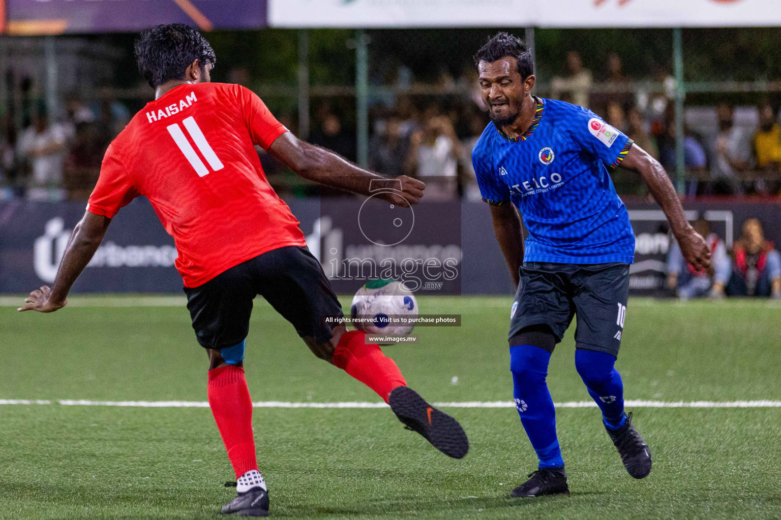 STELCO vs United BML in Quarter Final of Club Maldives Cup 2023 held in Hulhumale, Maldives, on Saturday, 12th August 2023Photos: Ismail Thoriq / images.mv