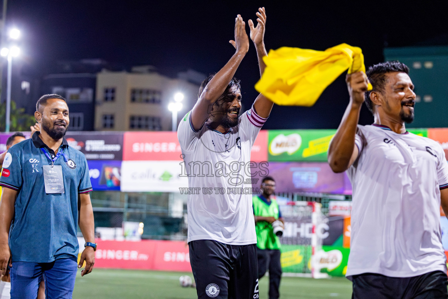 TEAM BADHAHI vs KULHIVARU VUZARA CLUB in the Semi-finals of Club Maldives Classic 2024 held in Rehendi Futsal Ground, Hulhumale', Maldives on Tuesday, 19th September 2024. 
Photos: Nausham Waheed / images.mv