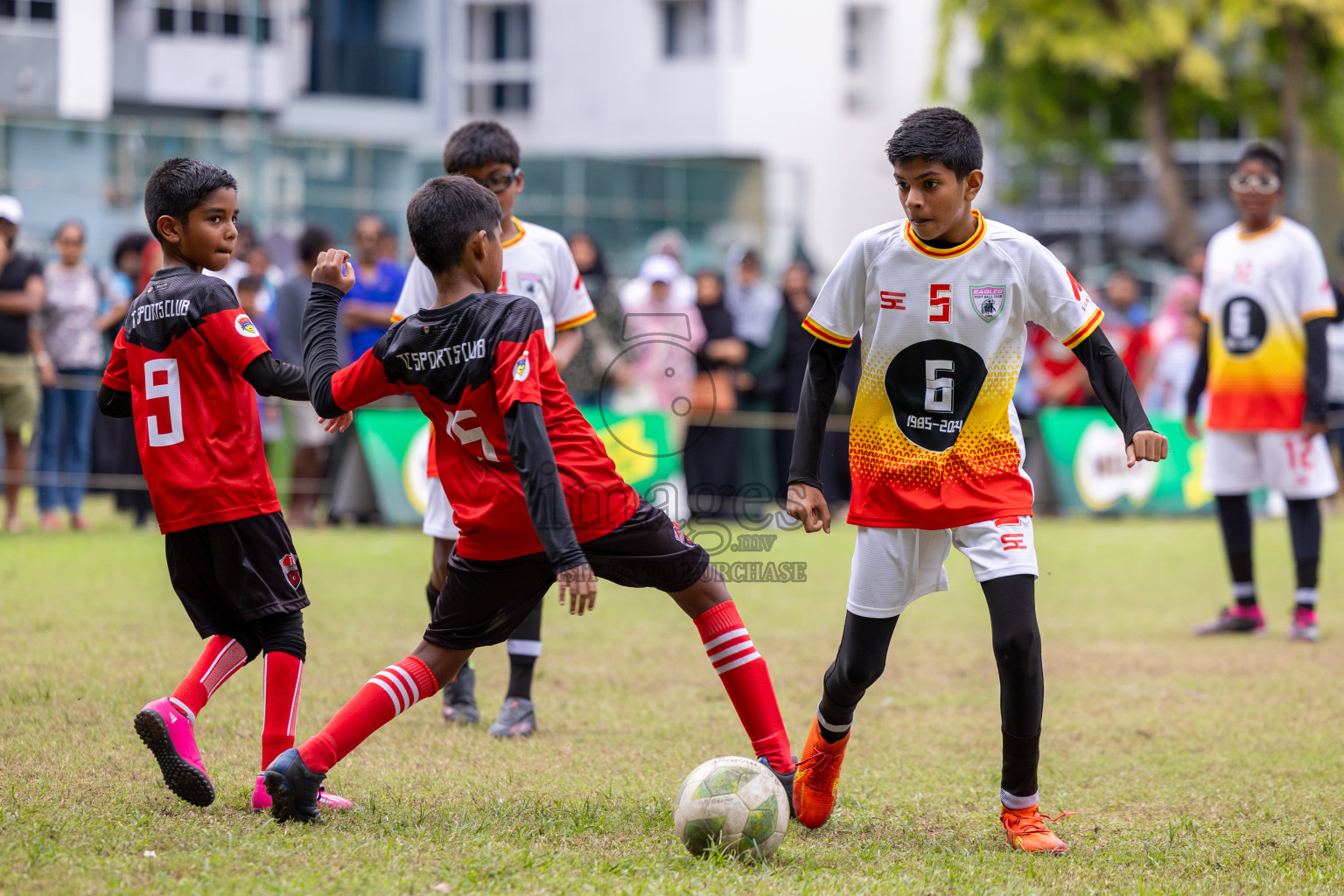 Day 2 of MILO Academy Championship 2024 - U12 was held at Henveiru Grounds in Male', Maldives on Friday, 5th July 2024.
Photos: Ismail Thoriq / images.mv