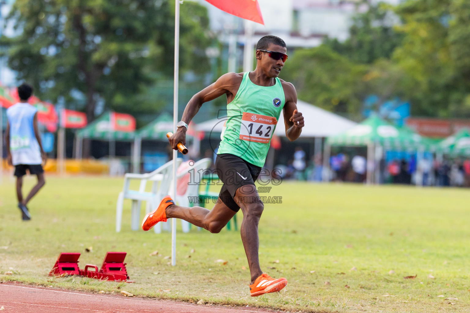 Day 1 of National Athletics Championship 2025 was held at Ekuveni Running Ground in Male', Maldives on Thursday, 14th August 2025. Photos: Hasni / images.mv