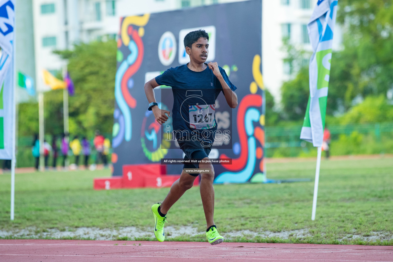 Day two of Inter School Athletics Championship 2023 was held at Hulhumale' Running Track at Hulhumale', Maldives on Sunday, 15th May 2023. Photos: Nausham Waheed / images.mv