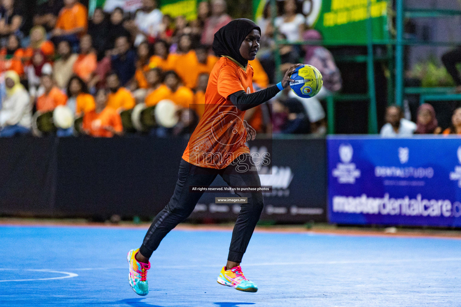 Day 2 of 7th Inter-Office/Company Handball Tournament 2023, held in Handball ground, Male', Maldives on Saturday, 17th September 2023 Photos: Nausham Waheed/ Images.mv