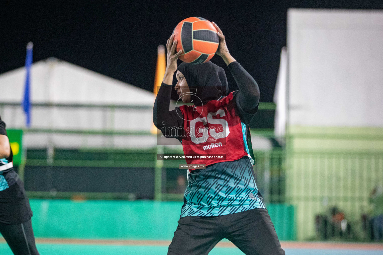 Day 1 of 20th Milo National Netball Tournament 2023, held in Synthetic Netball Court, Male', Maldives on 29th May 2023 Photos: Nausham Waheed/ Images.mv