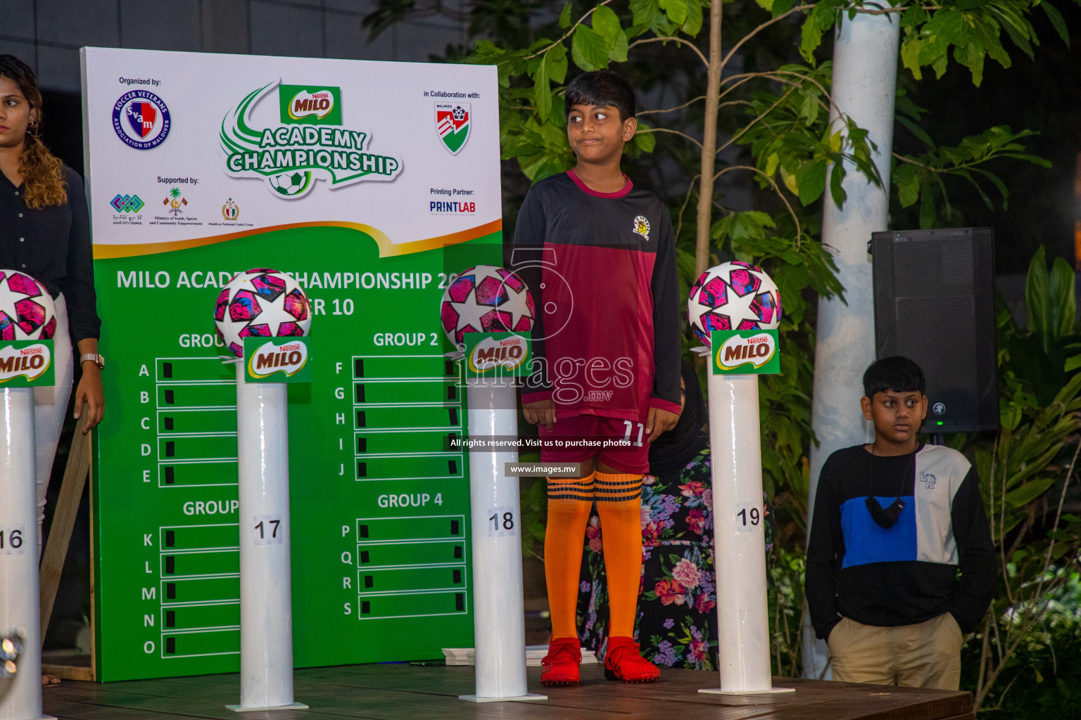 Draw Ceremony of MILO Academy Championship 2022 was held in Male' Maldives on Wednesday, 9th March 2021. Photos by: Ismail Thoriq/images.mv