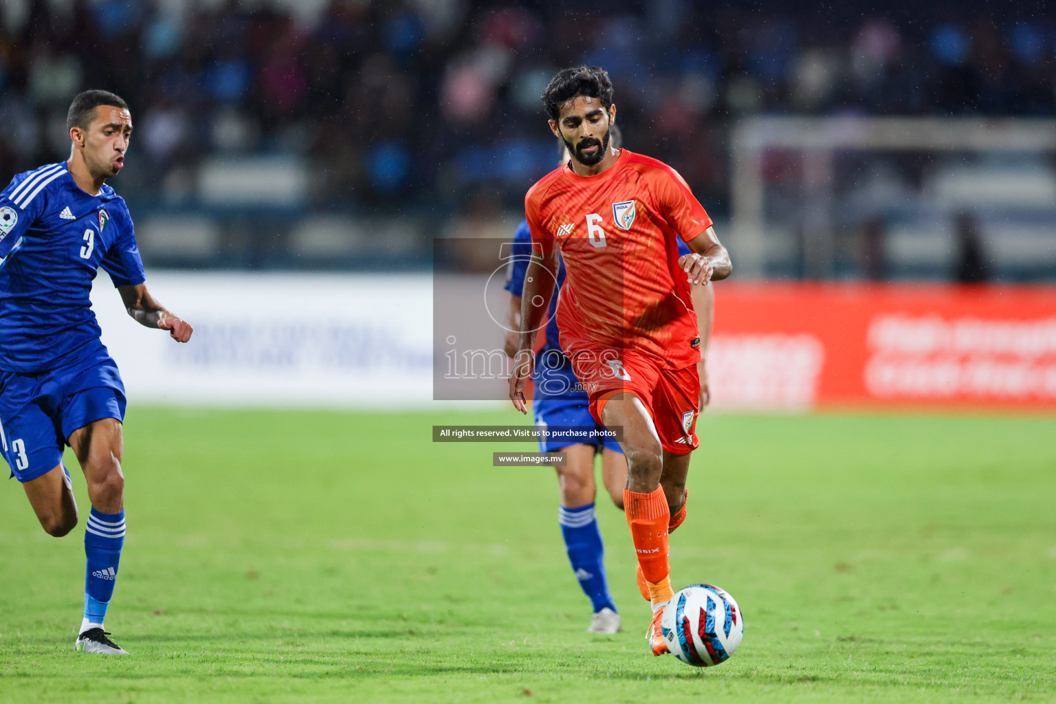 Kuwait vs India in the Final of SAFF Championship 2023 held in Sree Kanteerava Stadium, Bengaluru, India, on Tuesday, 4th July 2023. Photos: Nausham Waheed / images.mv