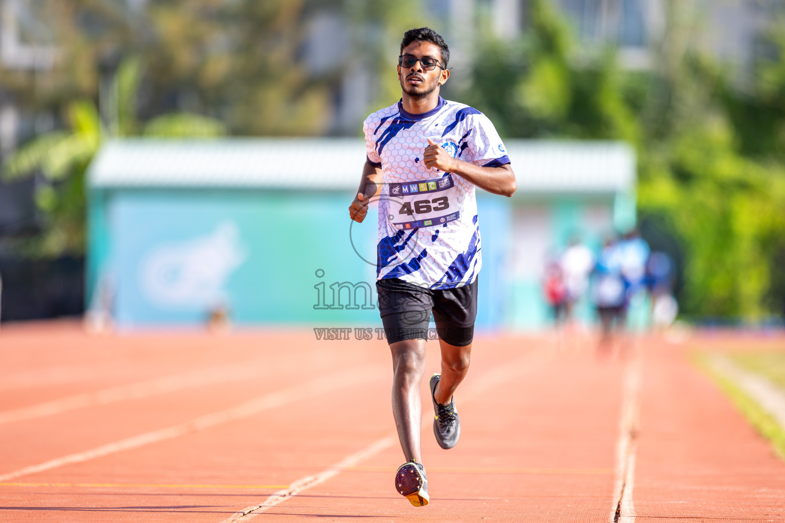 Day 4 of MWSC Interschool Athletics Championships 2024 held in Hulhumale Running Track, Hulhumale, Maldives on Tuesday, 12th November 2024. Photos by: Raaif Yoosuf / Images.mv