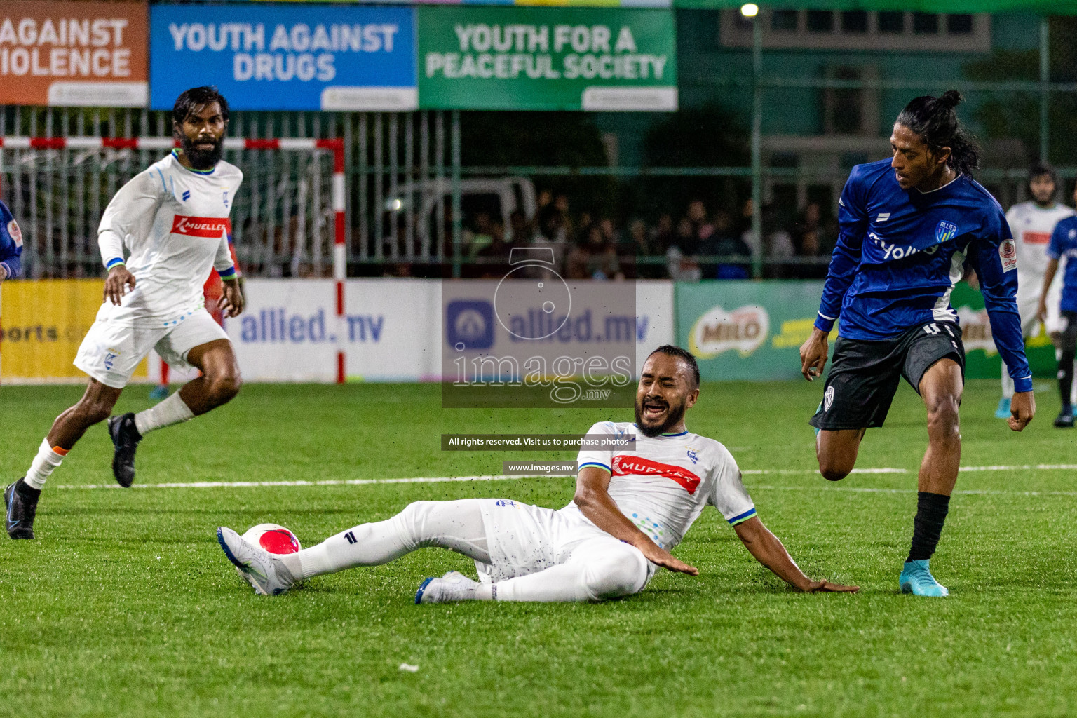 STO RC vs Team Allied in Club Maldives Cup 2022 was held in Hulhumale', Maldives on Sunday, 16th October 2022. Photos: Hassan Simah/ images.mv