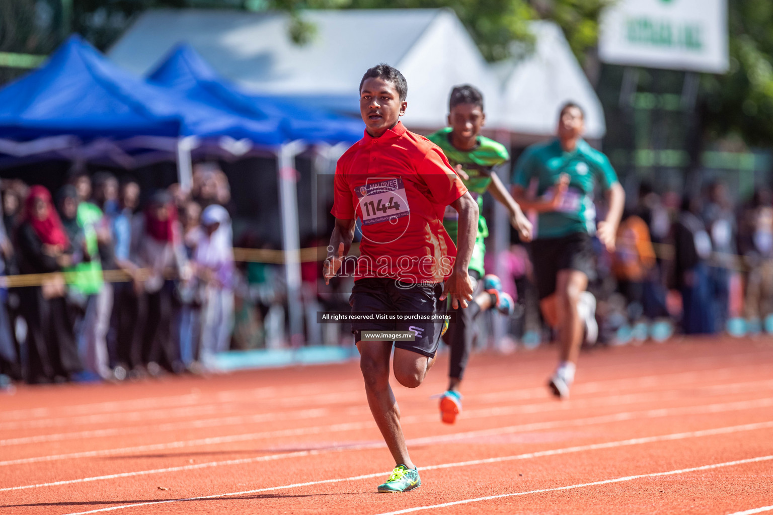 Day 1 of Inter-School Athletics Championship held in Male', Maldives on 22nd May 2022. Photos by: Nausham Waheed / images.mv