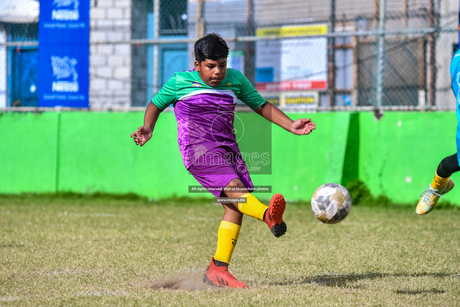 Day 3 of Milo Kids Football Fiesta 2022 was held in Male', Maldives on 21st October 2022. Photos: Nausham Waheed/ images.mv