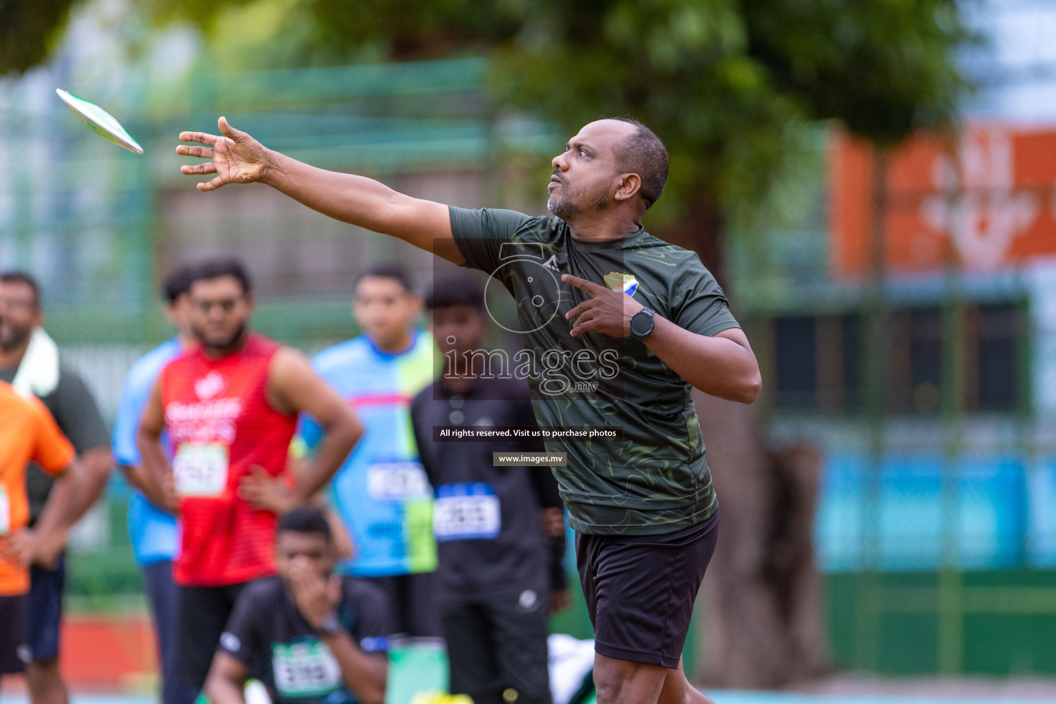 Day 2 of National Athletics Championship 2023 was held in Ekuveni Track at Male', Maldives on Friday, 24th November 2023. Photos: Nausham Waheed / images.mv