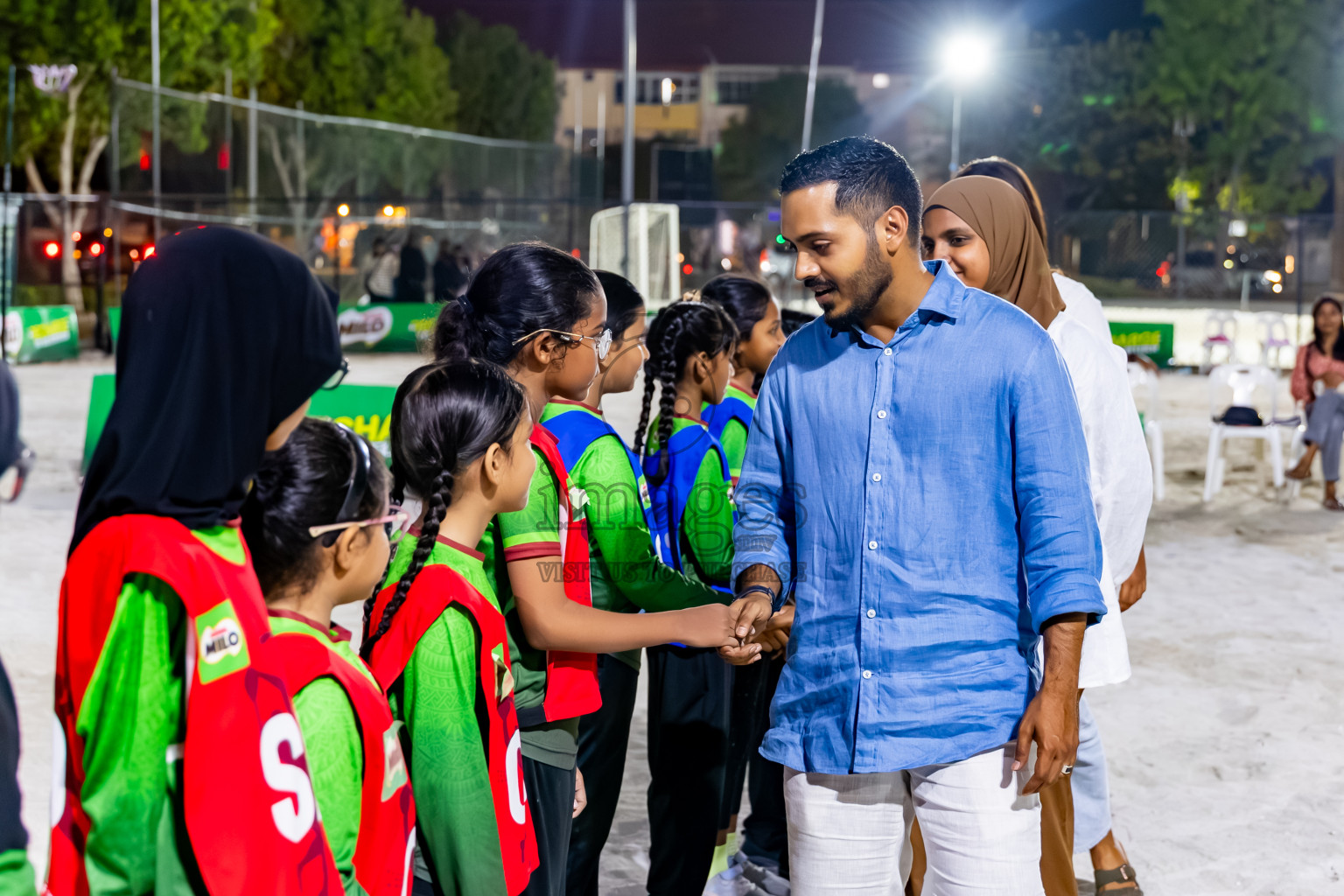 Day 2 of MILO Netball Fest 2025 was held in Cental Park, Hulhumale', Maldives on Friday, 21st November 2025. Photos: Nausham Waheed / images.mv