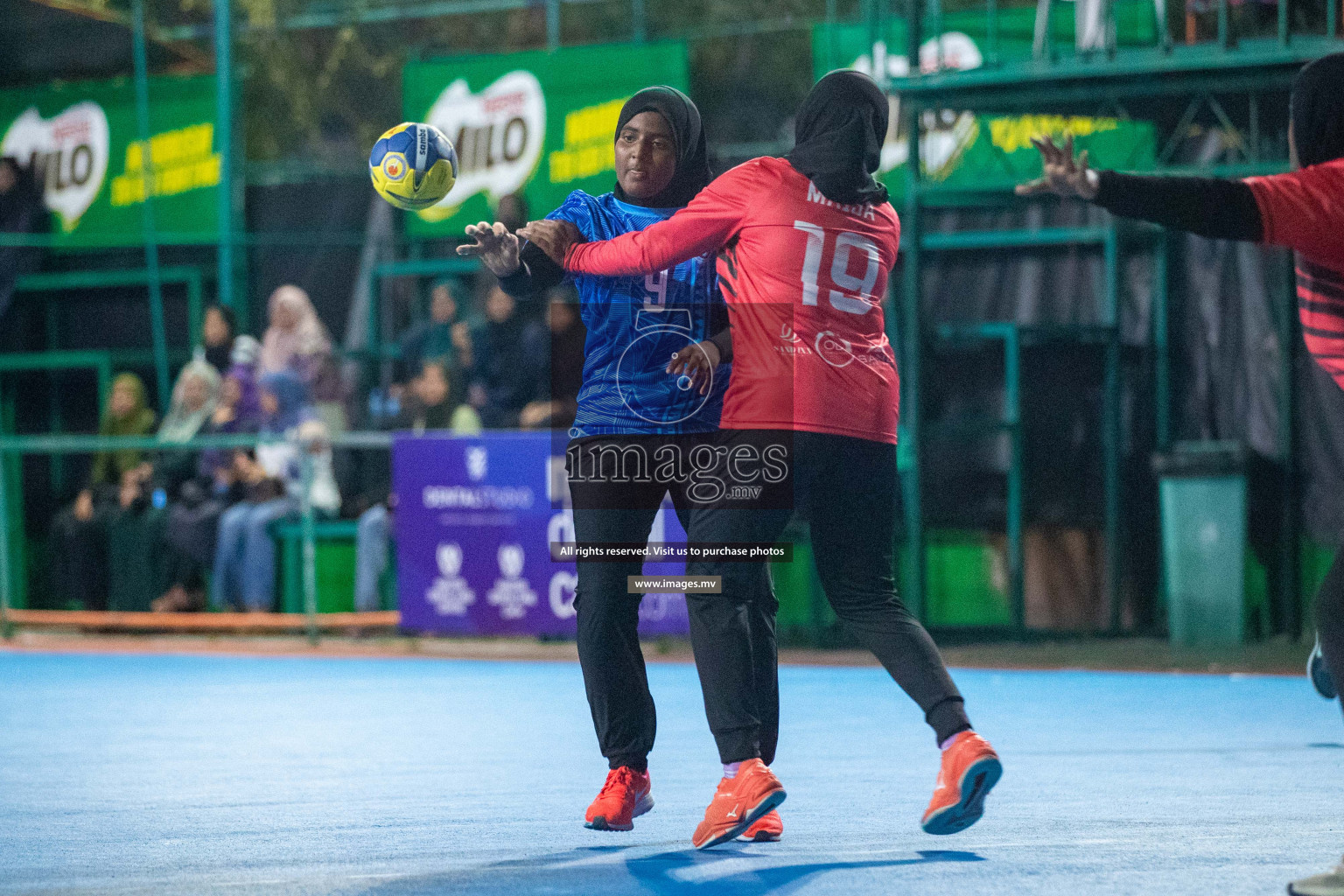 Day 2 of 6th MILO Handball Maldives Championship 2023, held in Handball ground, Male', Maldives on Friday, 21st May 2023 Photos: Nausham Waheed/ Images.mv