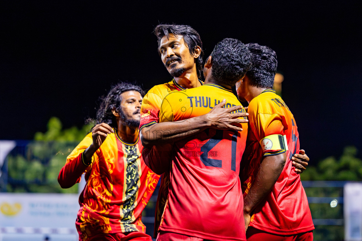 Kudarikilu vs Thulhaadhoo in Day 6 of Better in Baa Futsal Fiesta 2025 Men's division held in B. Eydhafushi, Maldives on Monday, 10th November 2025. Photos: Nausham Waheed / images.mv
