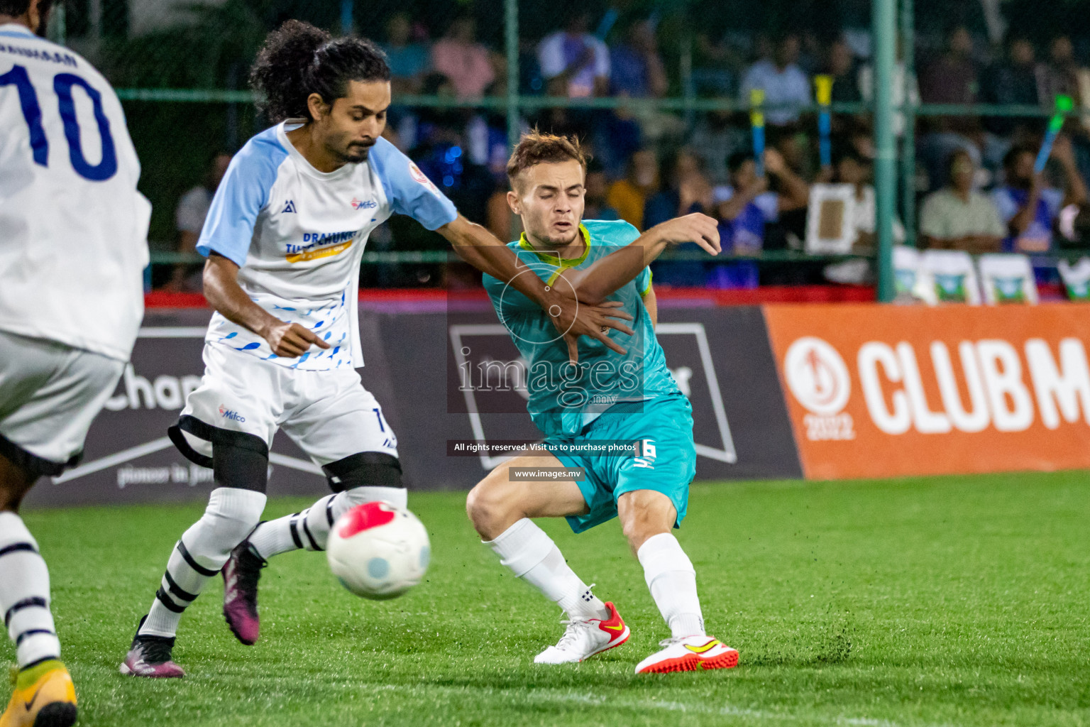 WAMCO vs MIFCO RC in Club Maldives Cup 2022 was held in Hulhumale', Maldives on Monday, 17th October 2022. Photos: Hassan Simah/ images.mv