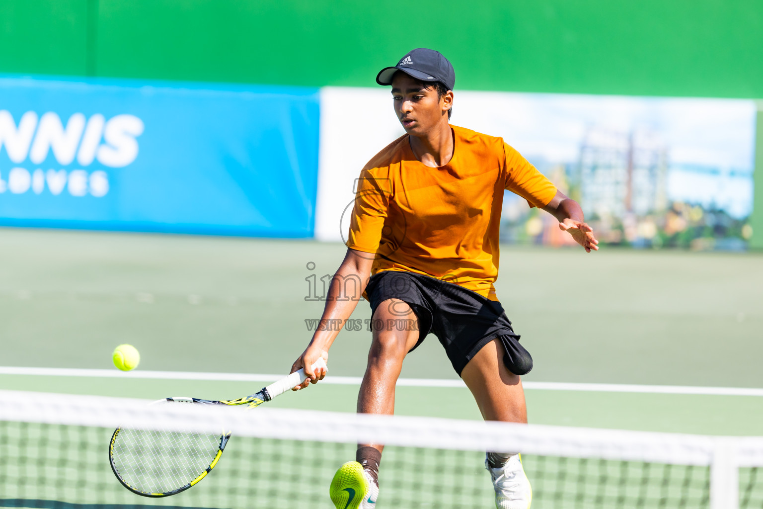 Day 2 of ATF Maldives Junior Open Tennis was held in Male' Tennis Court, Male', Maldives on Tuesday, 10th December 2024. Photos: Nausham Waheed / images.mv