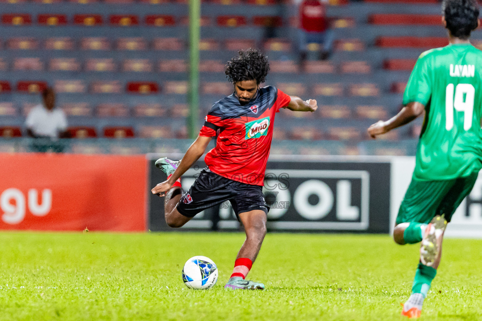 Maziya SRC vs United Victory in Day 7 of Under 19 Youth Championship 2024 was held at National Stadium in Male', Maldives on Monday, 27th June 2024. Photos: Nausham Waheed / images.mv