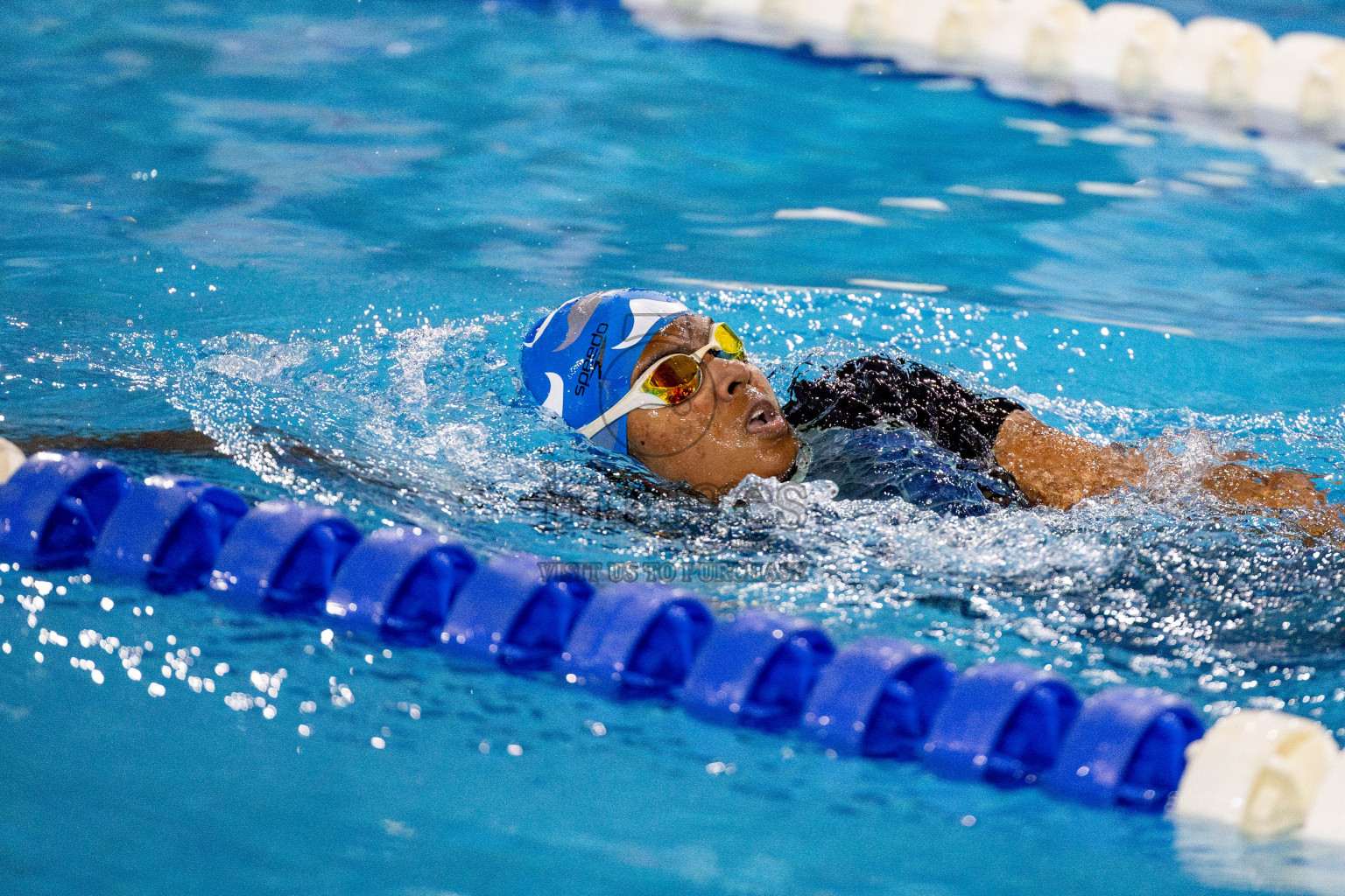 Day 4 of National Swimming Championship 2024 held in Hulhumale', Maldives on Monday, 16th December 2024. Photos: Hassan Simah / images.mv