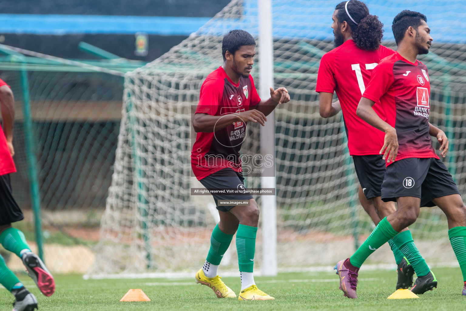 SAFF Championship training session of Team Maldives in Bangalore on Tuesday, 21st June 2023. Photos: Nausham Waheed / images.mv