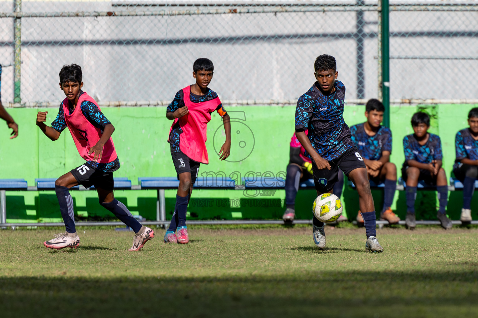 Day 4 of MILO Academy Championship 2024 (U-14) was held in Henveyru Stadium, Male', Maldives on Sunday, 3rd November 2024. 
Photos: Hassan Simah / Images.mv