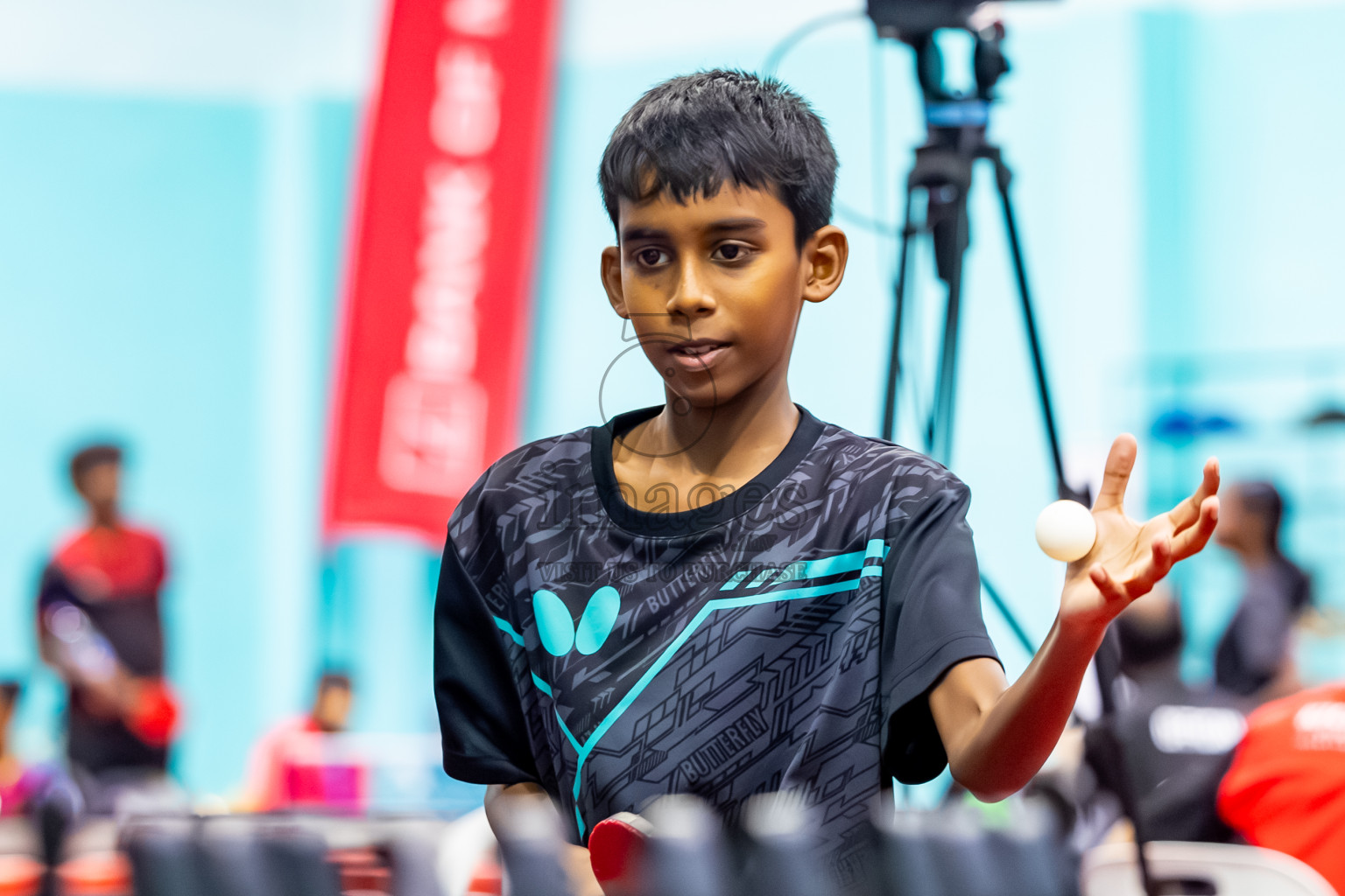 Day 2 of BML 63rd National Table Tennis Tournament 2025 was held on Tuesday, 26th August 2025 in Male' TT Hall, Male', Maldives. Photos: Nausham Waheed / images.mv