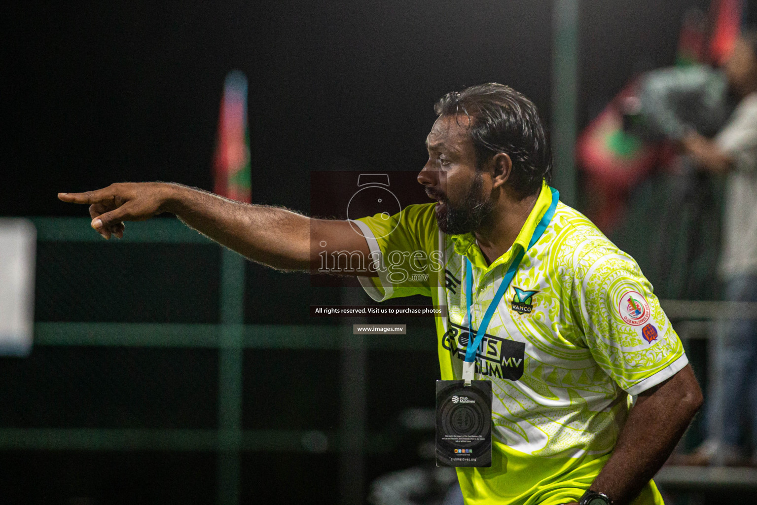 Club WAMCO vs DSC in the Semi Finals of 18/30 Women's Futsal Fiesta 2021 held in Hulhumale, Maldives on 14th December 2021. Photos: Shu Abdul Sattar / images.mv