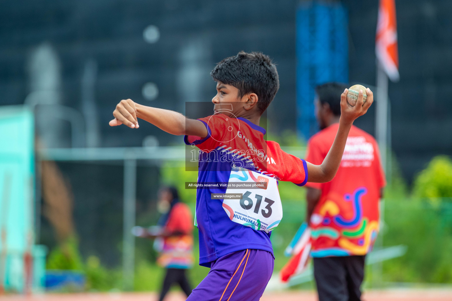 Day two of Inter School Athletics Championship 2023 was held at Hulhumale' Running Track at Hulhumale', Maldives on Sunday, 15th May 2023. Photos: Nausham Waheed / images.mv