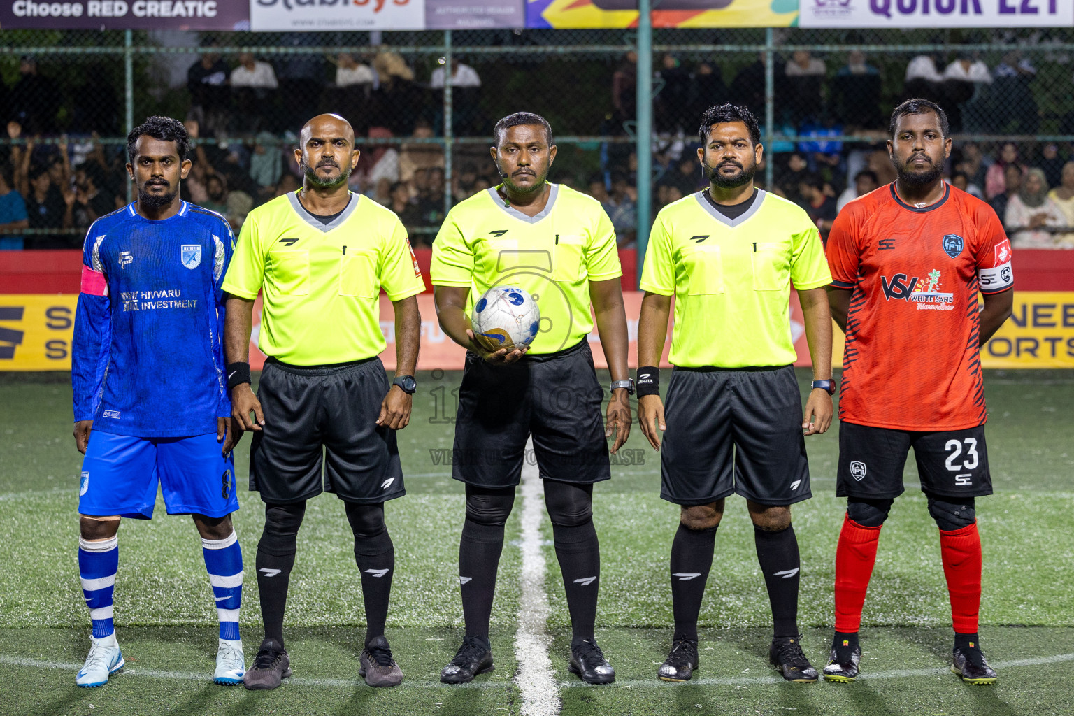 AA Mathiveri vs AA Himandhoo in Day 11 of Golden Futsal Challenge 2025 was held on Wednesday, 15th January 2025, in Hulhumale', Maldives Photos: Mohamed Mahfooz Moosa / images.mv