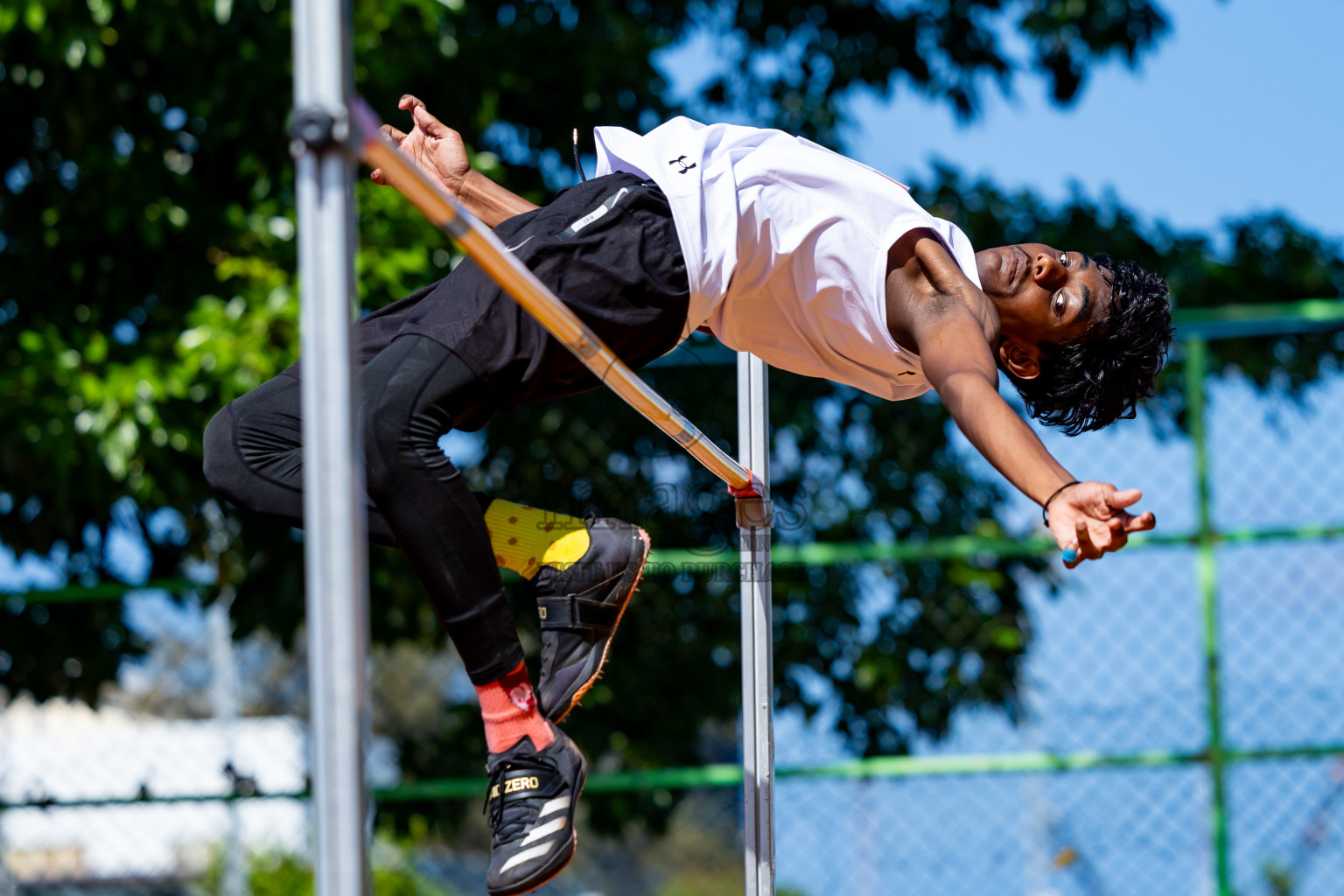 Day 1 of Inter-school Athletics Championship 2025 held in Ekuveni Synthetic Track, Male', Maldives on Monday, 06th October 2025. Photos by: Nausham Waheed / Images.mv
