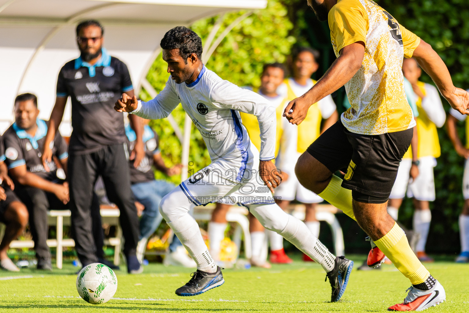 Waldorf Astoria vs Jumeirah Olhaheli in Resort Super League 2025 was held on Tuesday, 28th October 2025 in Jumeirah Olhaheli Island Maldives, Photos: Areef Adam / images.mv