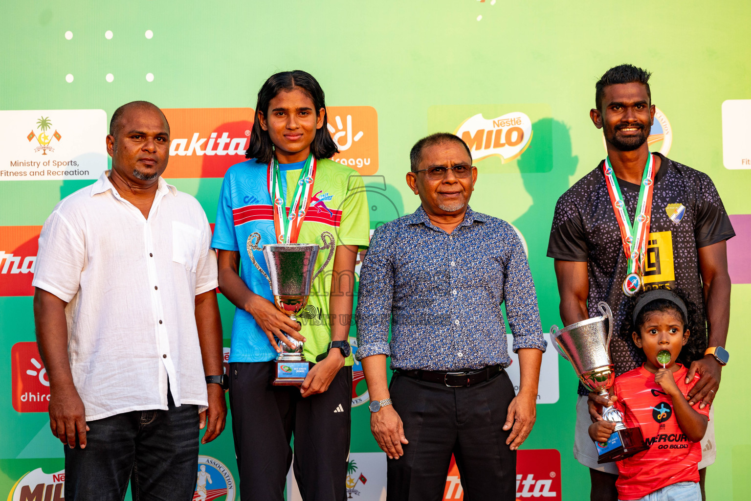 Day 4 of MILO Athletics Association Championship was held on Friday, 8th March 2024 in Male', Maldives. 
Photos: Hasna Hussain