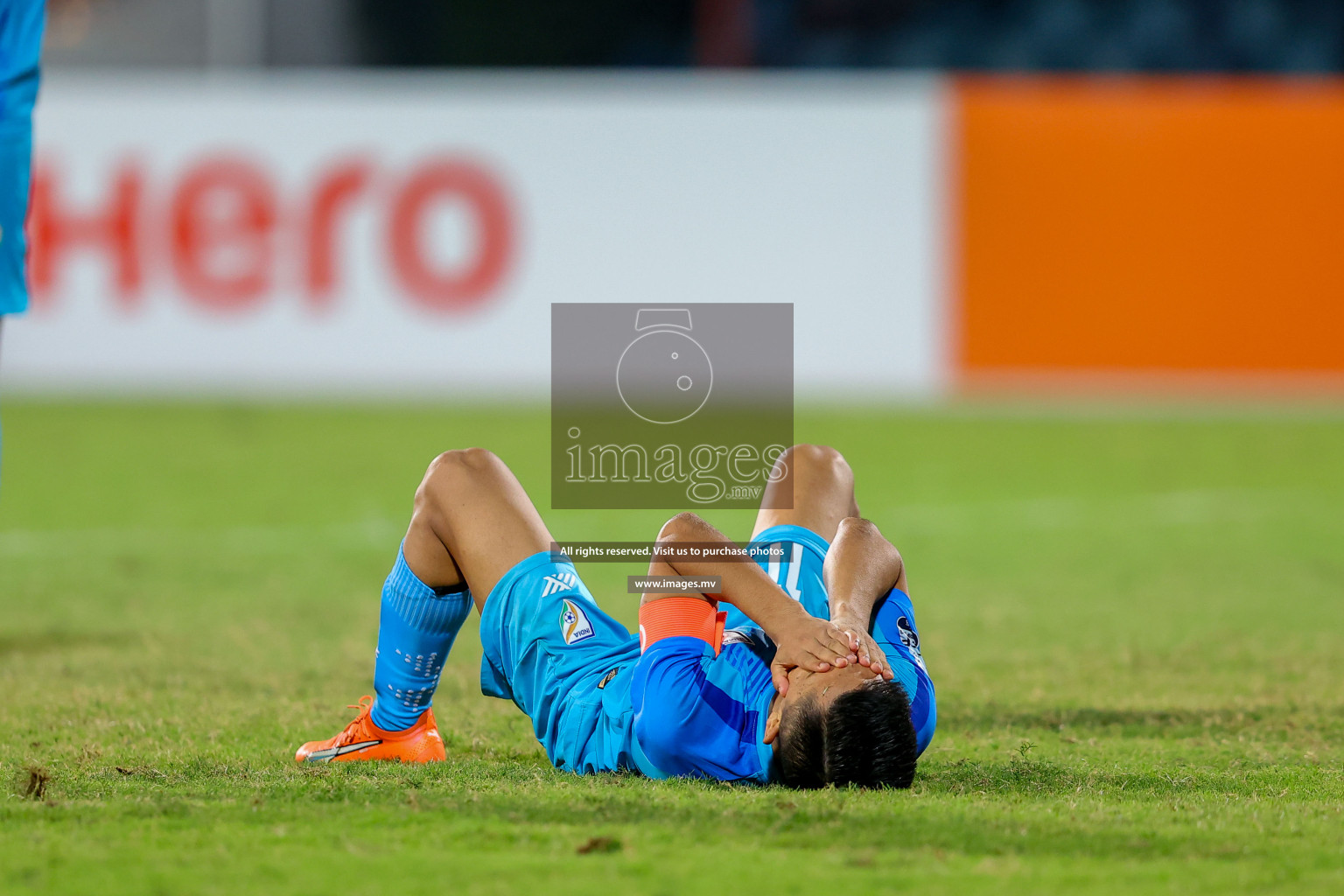 Lebanon vs India in the Semi-final of SAFF Championship 2023 held in Sree Kanteerava Stadium, Bengaluru, India, on Saturday, 1st July 2023. Photos: Nausham Waheed / images.mv