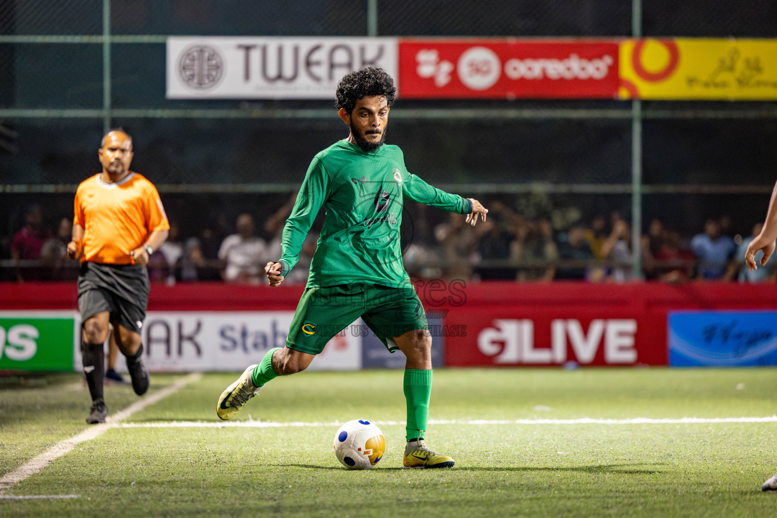 HA. Vashfaru vs HA. Utheemu in Day 1 of Golden Futsal Challenge 2025 on Sunday, 5th January 2025, in Hulhumale', Maldives 
Photos: Nausham Waheed / images.mv