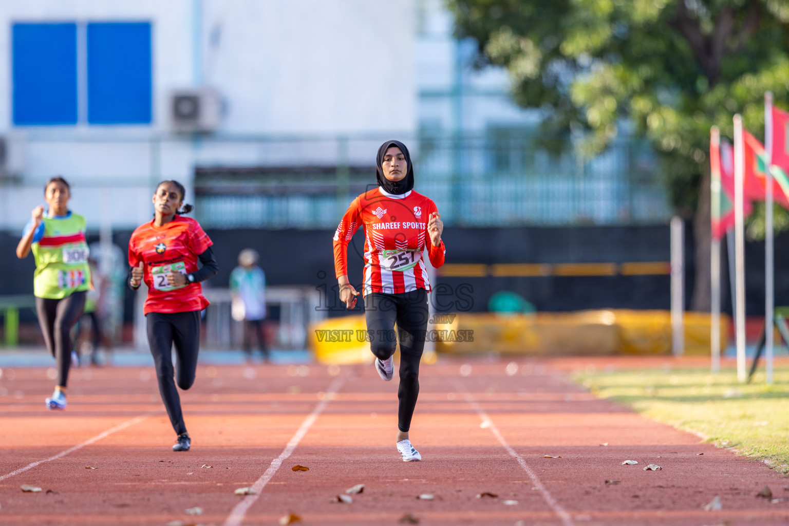 Day 1 of 12th Milo Association Championships was held in Ekuveni Track at Male', Maldives on Thursday, 24th April 2025. Photos: Ismail Thoriq / images.mv