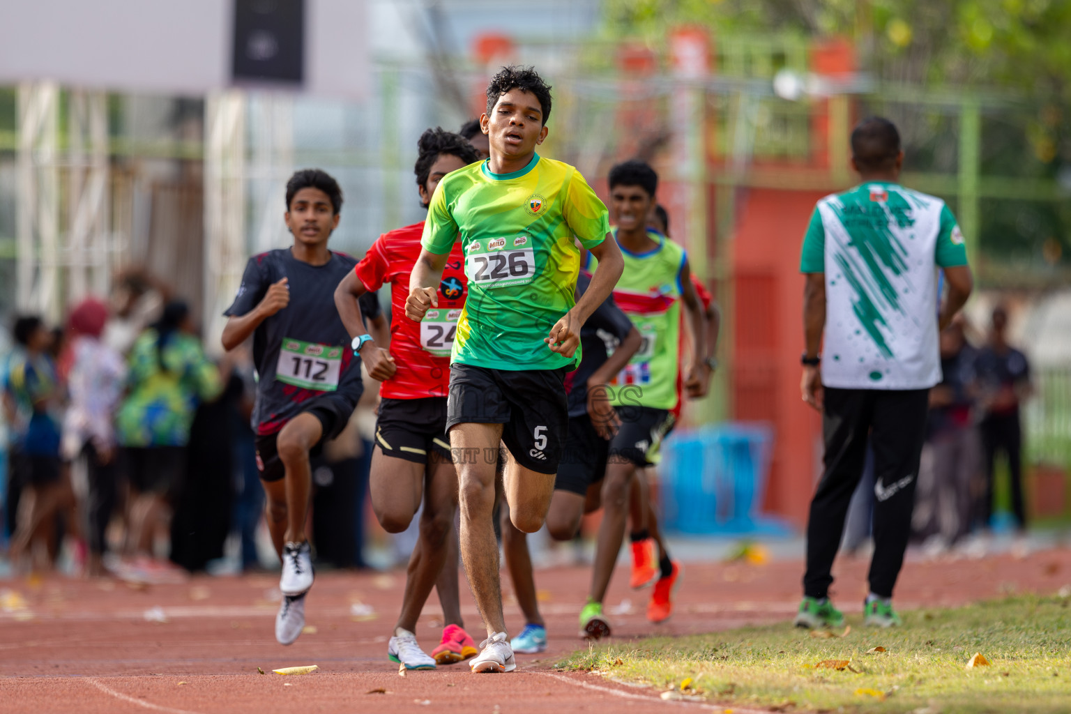 Day 3 of 12th Milo Association Championships was held in Ekuveni Track at Male', Maldives on Saturday, 26th April 2025. Photos: Ismail Thoriq / images.mv