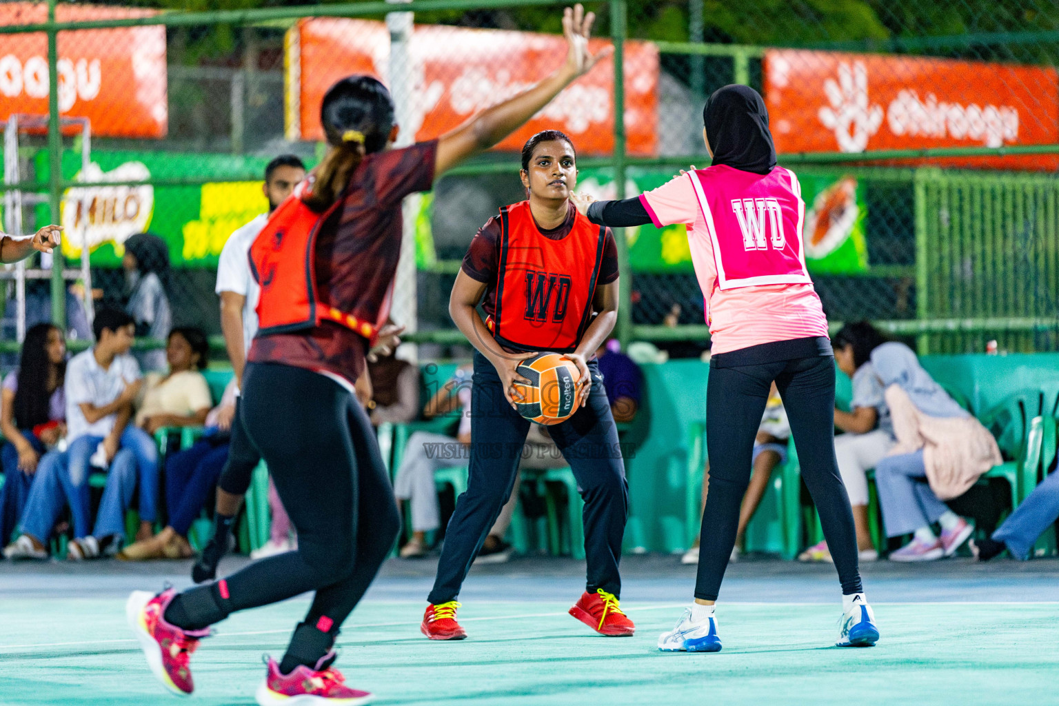 Day 2 of 23rd Netball Association Championship was held in Ekuveni Netball Court at Male', Maldives on Friday, 28th April 2024. Photos: Nausham Waheed / images.mv