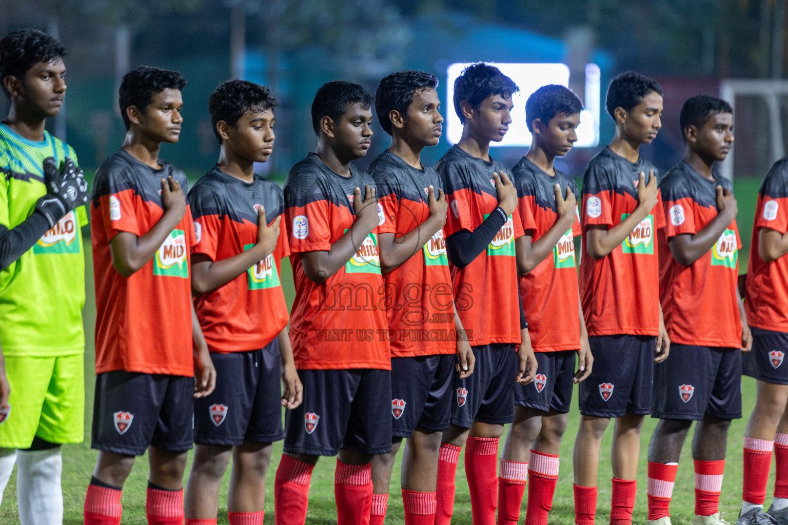 TC vs Valencia  (U14) in Day 5 of Dhivehi Youth League 2024 held at Henveiru Stadium on Friday 29th November 2024. Photos: Shuu Abdul Sattar/ Images.mv