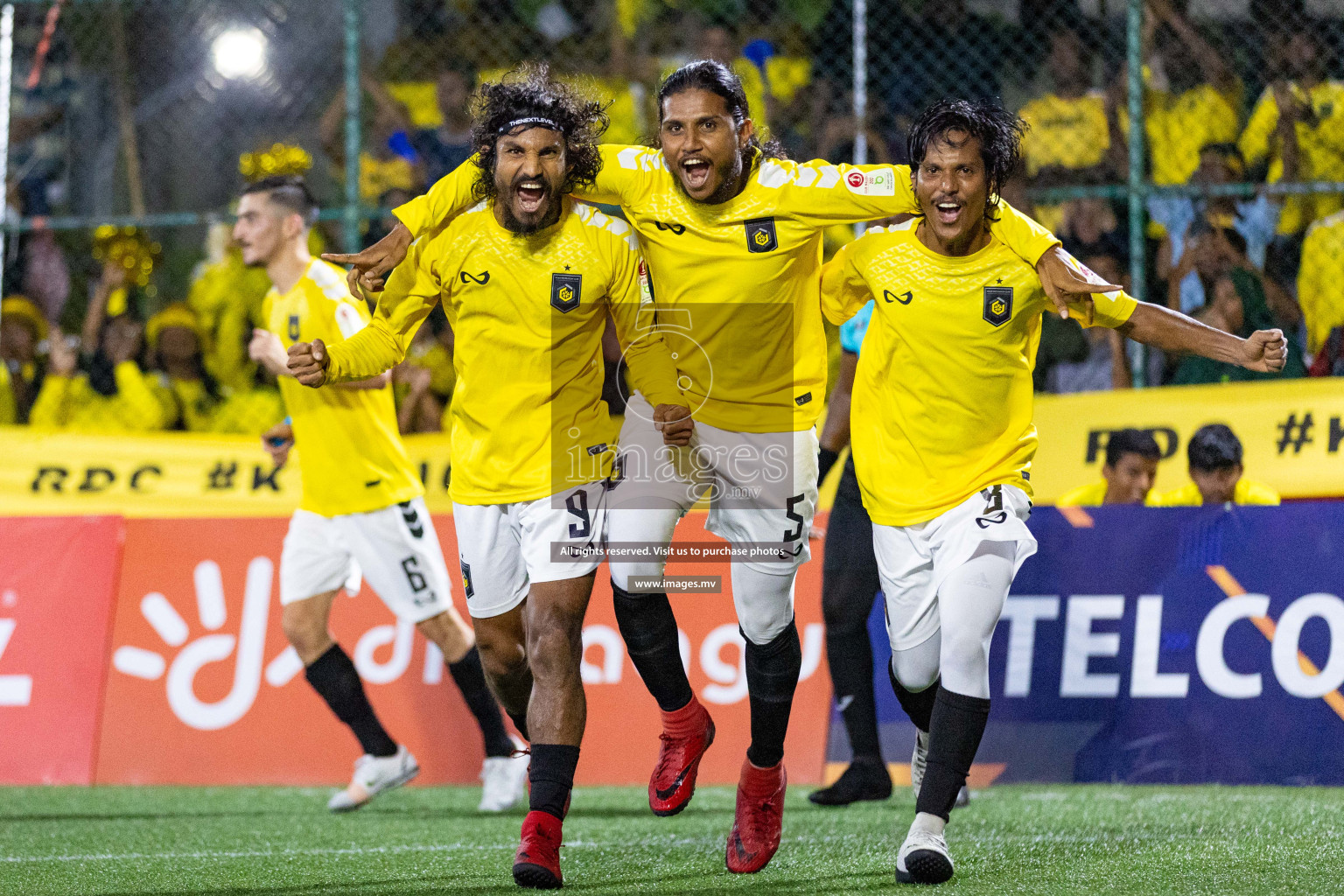 RRC vs Team FSM in Semi Final of Club Maldives Cup 2023 held in Hulhumale, Maldives, on Wednesday, 16th August 2023 Photos: Nausham Waheed / images.mv