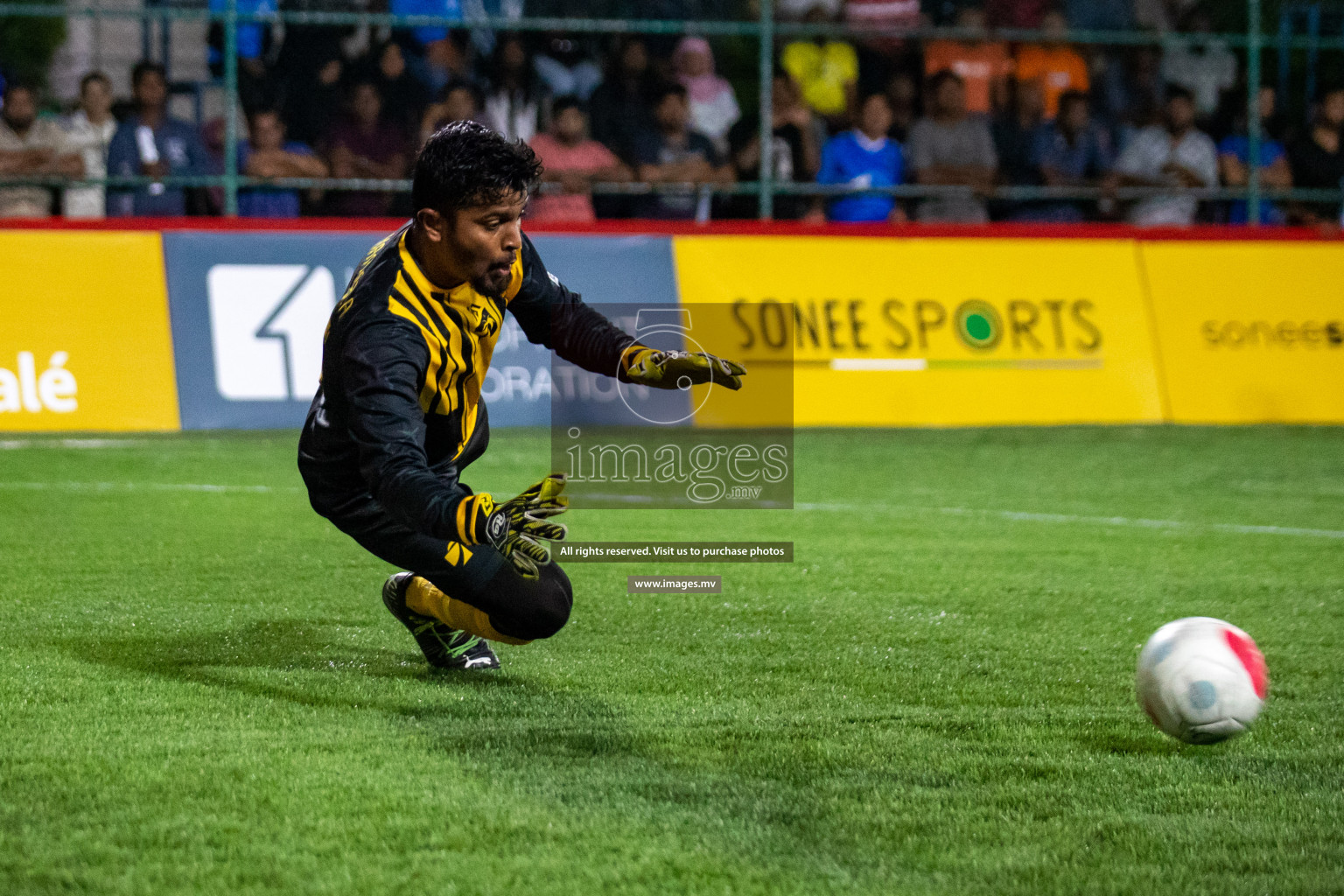 MACL vs Trade Club in Club Maldives Cup 2022 was held in Hulhumale', Maldives on Sunday, 9th October 2022. Photos: Hassan Simah / images.mv