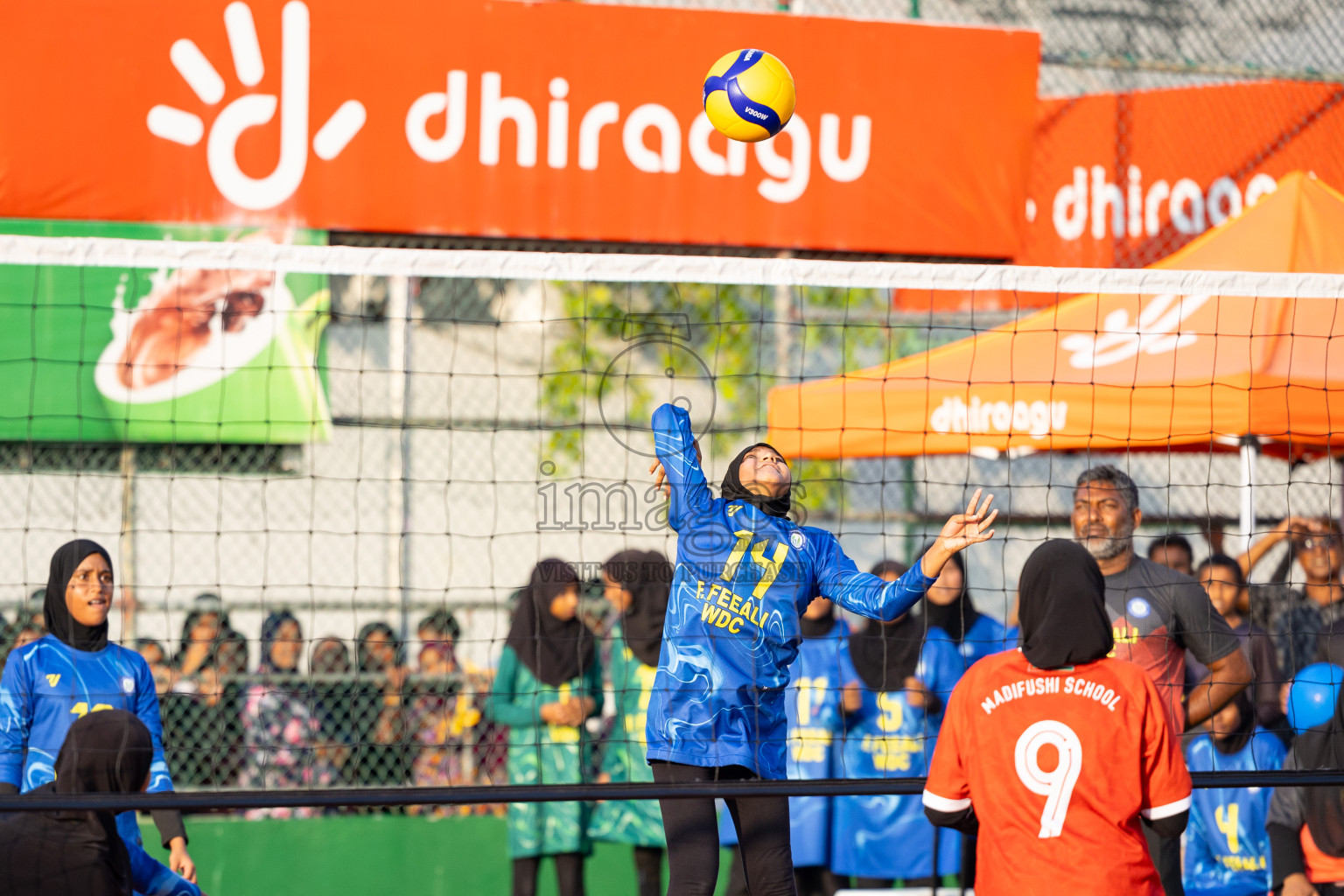 Day 10 of Interschool Volleyball Tournament 2024 was held in Ekuveni Volleyball Court at Male', Maldives on Sunday, 1st December 2024.
Photos: Ismail Thoriq / images.mv