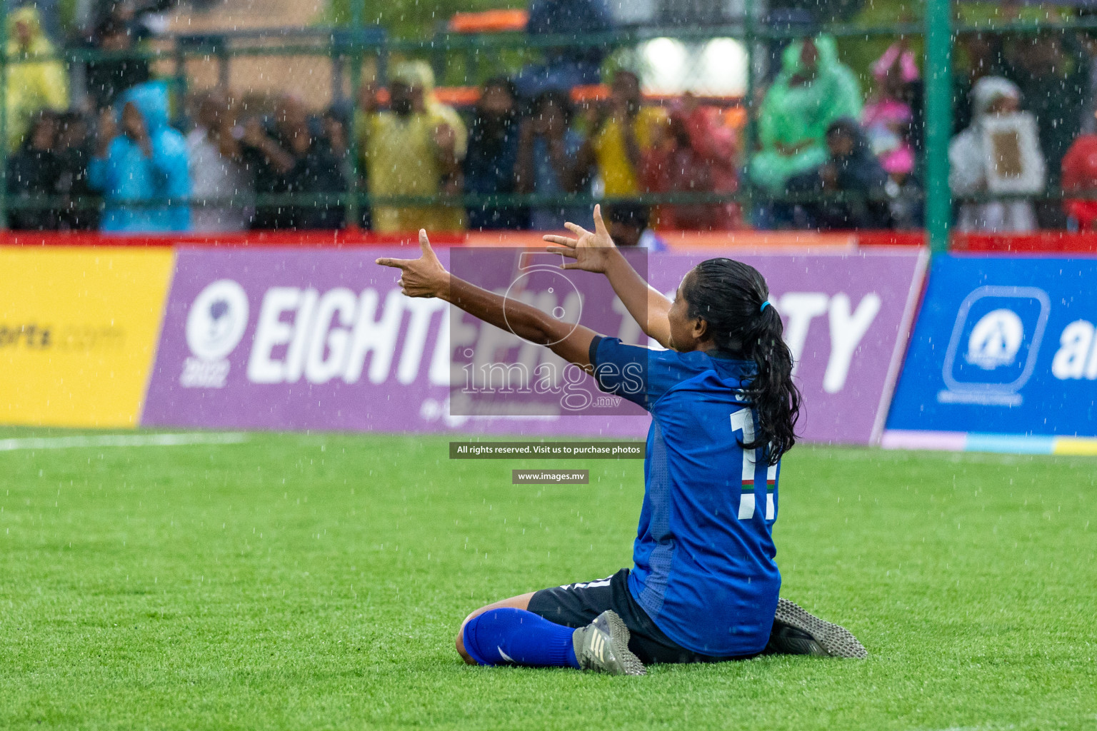 WAMCO vs Team Fenaka in Eighteen Thirty Women's Futsal Fiesta 2022 was held in Hulhumale', Maldives on Friday, 14th October 2022. Photos: Hassan Simah / images.mv