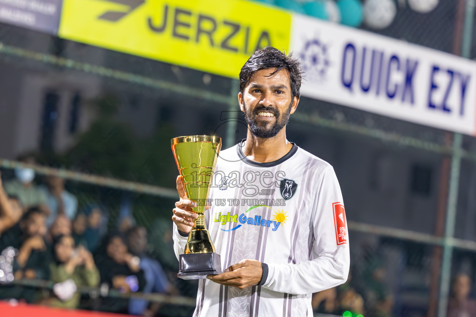 N Holhudhoo vs N Miladhoo in Noonu Atoll Final in Day 24 of Golden Futsal Challenge 2025 was held on Tuesday , 28th January 2025, in Hulhumale', Maldives. Photos: Ismail Thoriq / images.mv