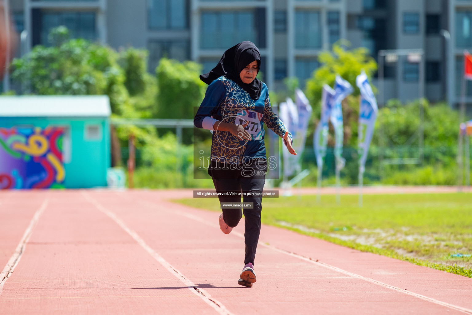 Day three of Inter School Athletics Championship 2023 was held at Hulhumale' Running Track at Hulhumale', Maldives on Tuesday, 16th May 2023. Photos: Nausham Waheed / images.mv