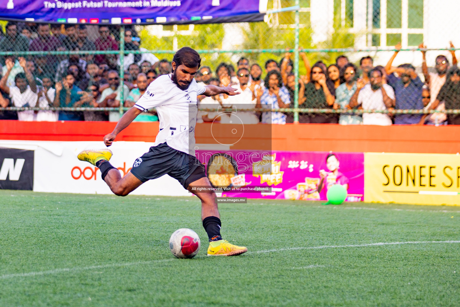 Matchday 21 of Golden Futsal Challenge 2023 on 25 February 2023 in Hulhumale, Male, Maldives