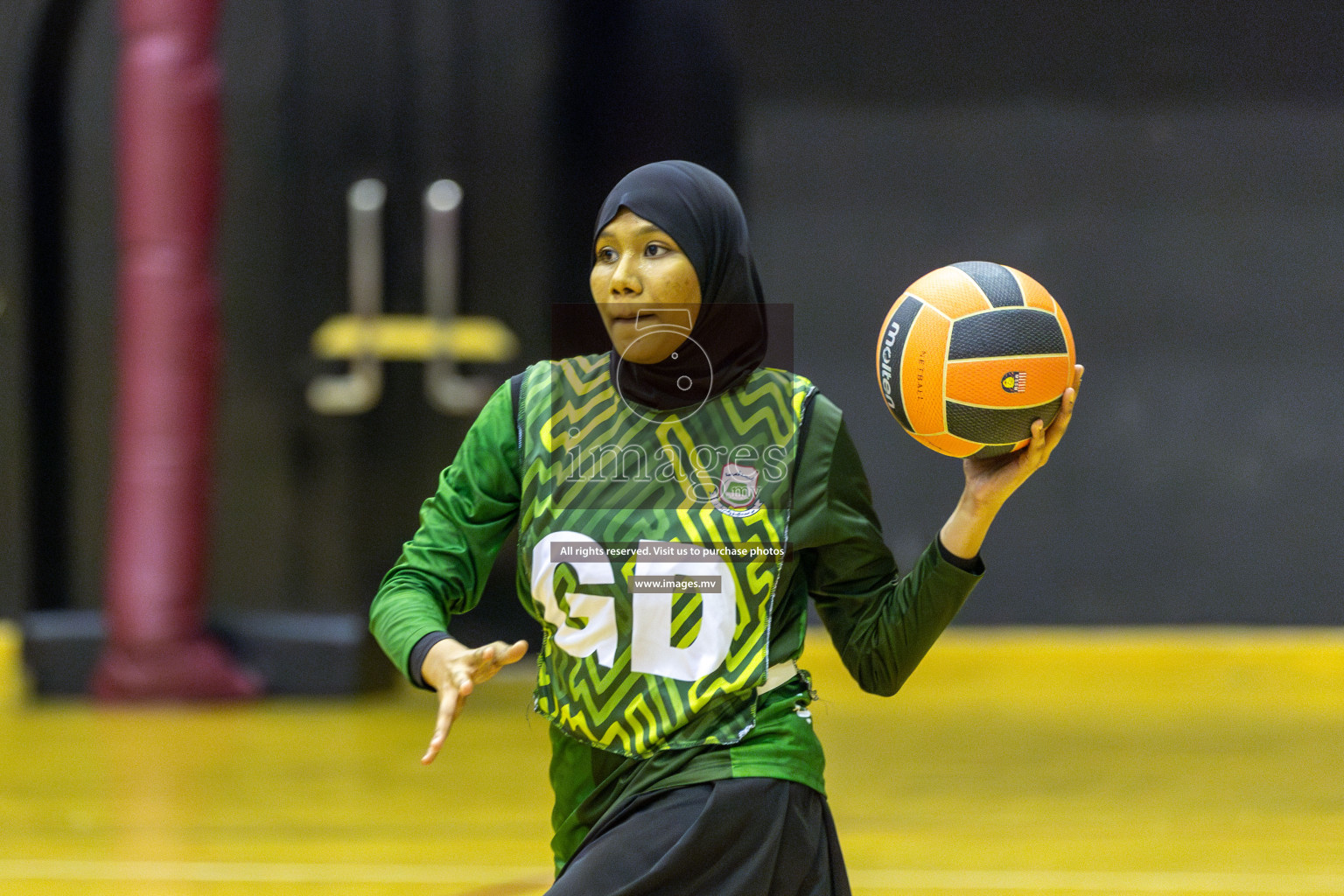 Day5 of 24th Interschool Netball Tournament 2023 was held in Social Center, Male', Maldives on 31st October 2023. Photos: Mohamed Mahfooz Moosa / images.mv