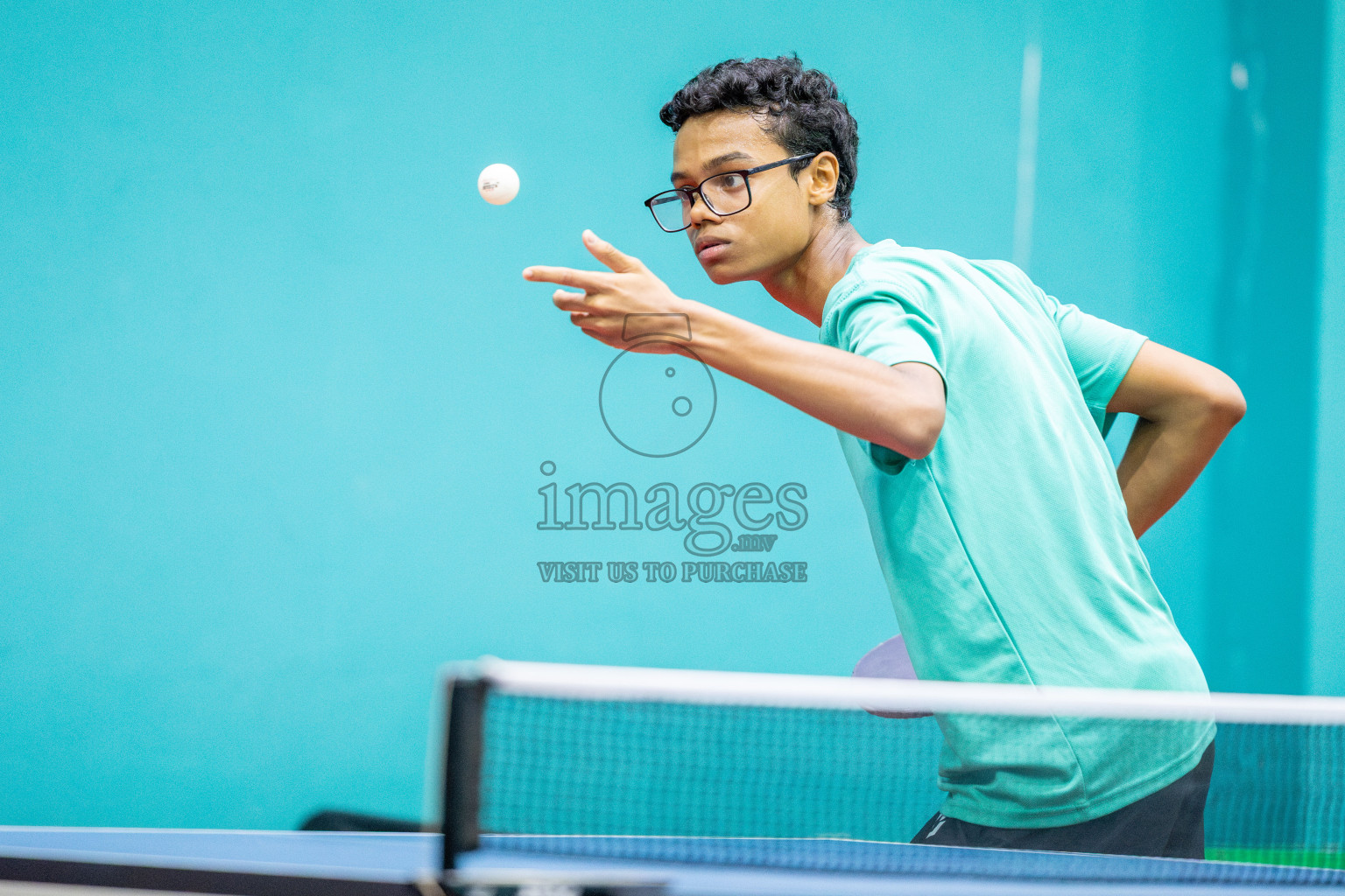 Day 3 of Interschool Table Tennis Tournament 2025 held at Male' TT Hall, Male', Maldives on Saturday, 17th May 2025. Photos By: Ismail Thoriq / images.mv