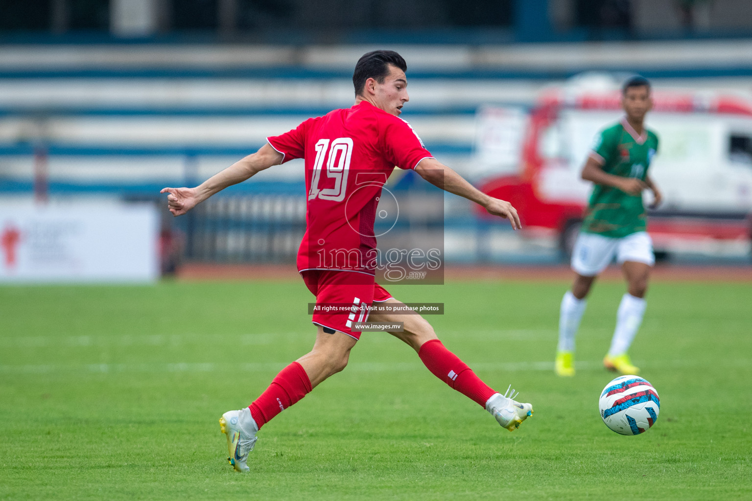 Lebanon vs Bangladesh in SAFF Championship 2023 held in Sree Kanteerava Stadium, Bengaluru, India, on Wednesday, 22nd June 2023. Photos: Nausham Waheed / images.mv